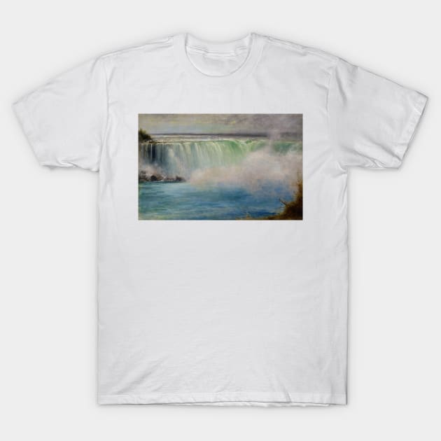 Niagara Falls by George Inness T-Shirt by Classic Art Stall